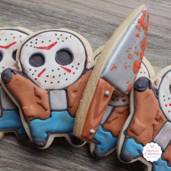 friday the 13th jason cookies designs for halloween