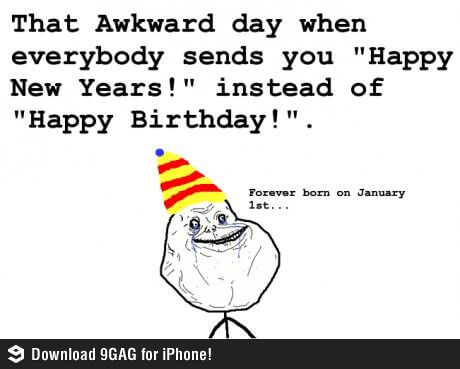 january 1st birthday meme
