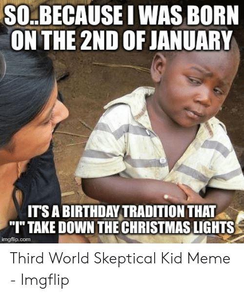 january 2nd birthday meme