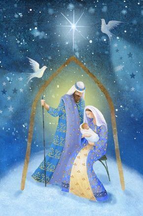 religious christmas painting image