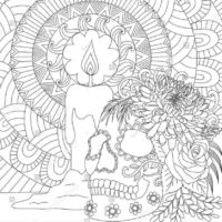 25 Free Printable Skull Coloring Pictures For Halloween – EntertainmentMesh