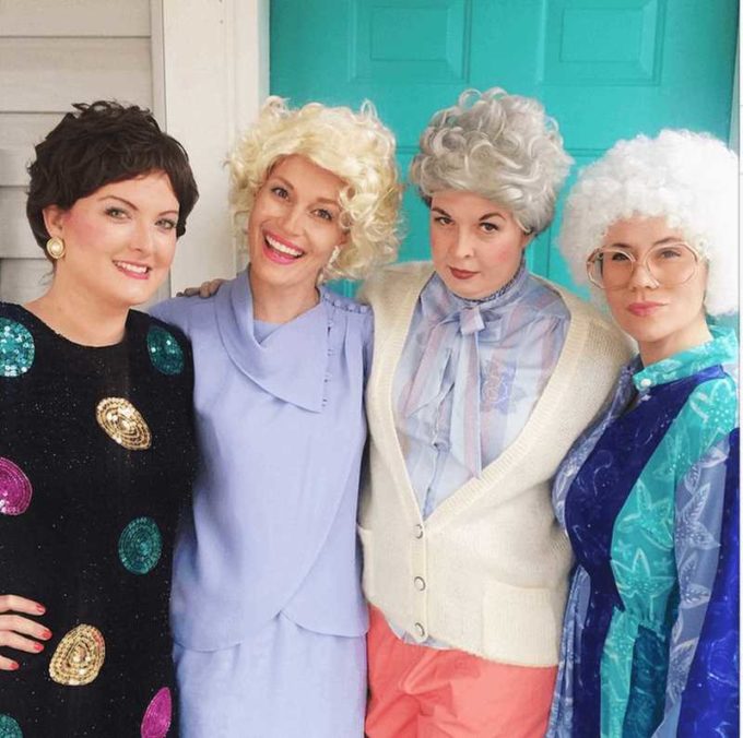 the golden girls group halloween costumes for work