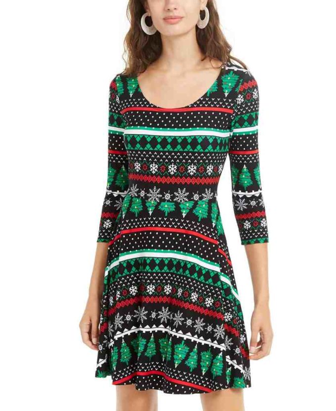 casual christmas female dress ideas