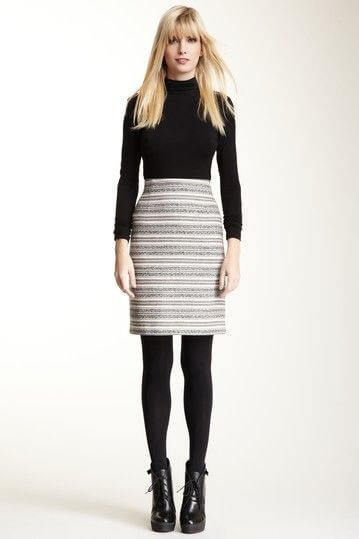 casual pencil skirt dress ideas for christmas