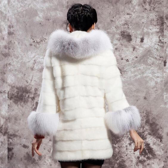 women's casual long hooded faux fur coat ideas for christmas