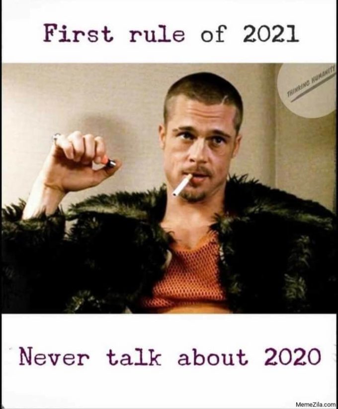 rules for new year 2021 meme