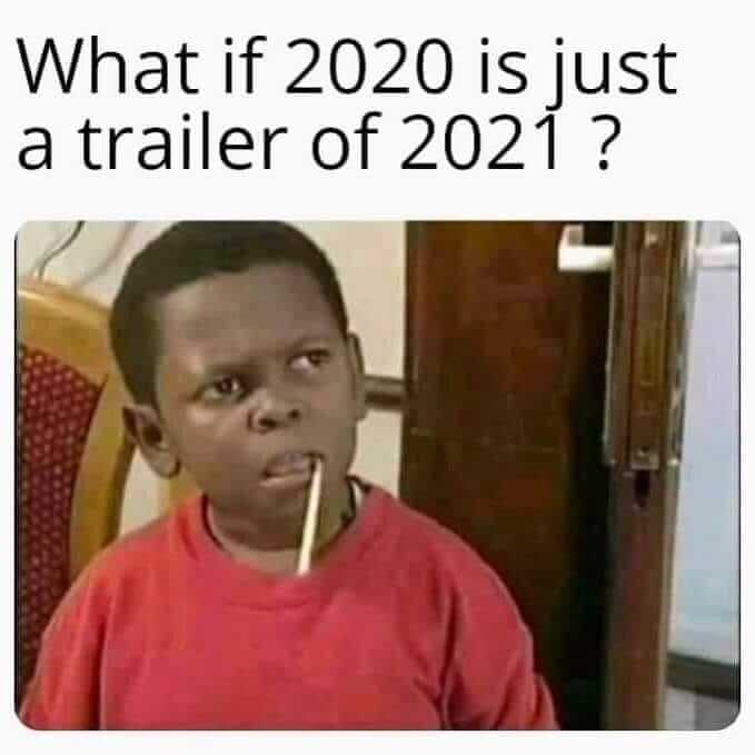 funny new year 2021 meme