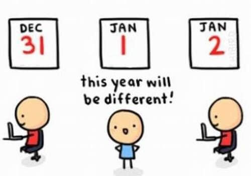 being same meme image for new year