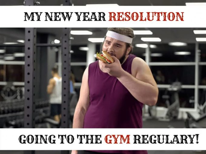 funny new year resolution meme