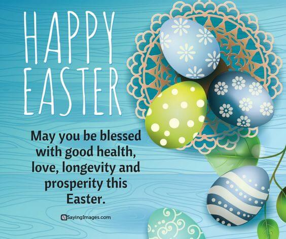 blessed happy Easter wishes image
