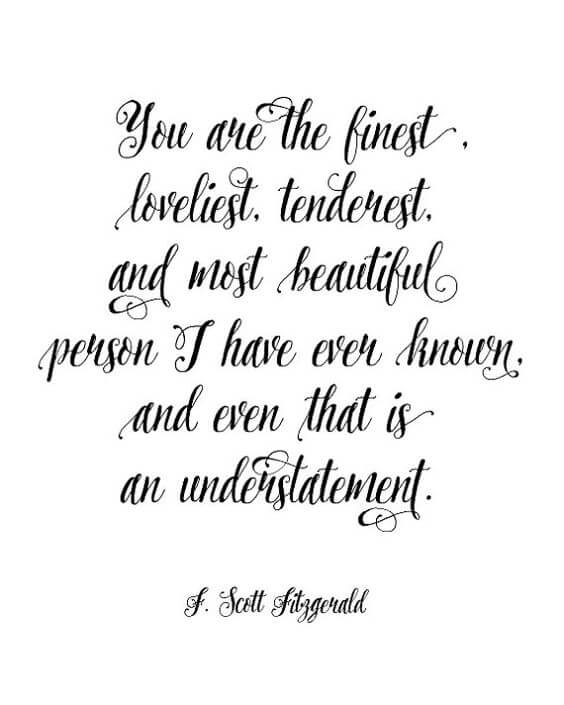 beautiful quote to make her smile	