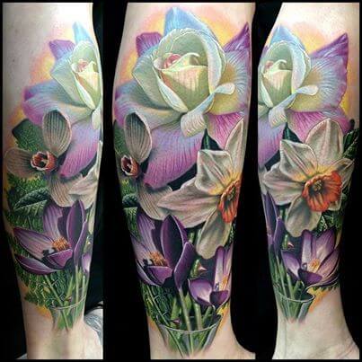 15+ Delicate Narcissus Flower Tattoo Design Ideas – EntertainmentMesh