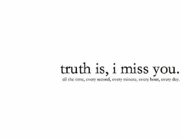 truly miss you quote