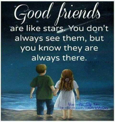 good friends quote image