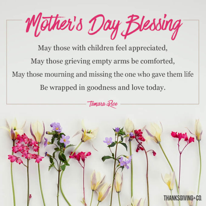 mothers day blessing quote for mother in heaven
