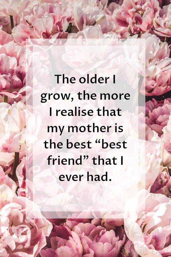 my mother is the best quote image