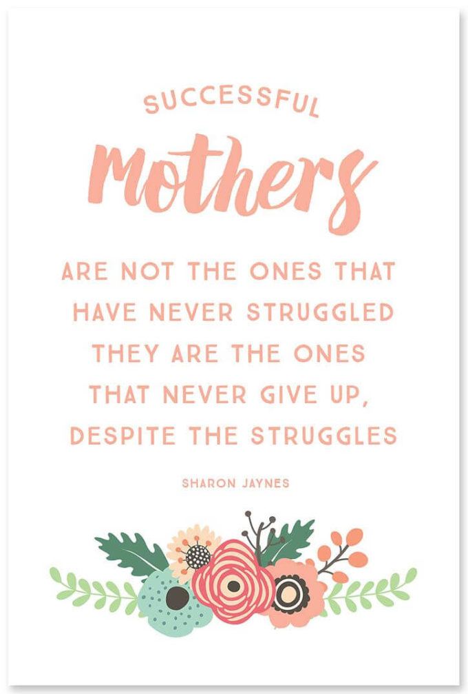 successful mothers quote image