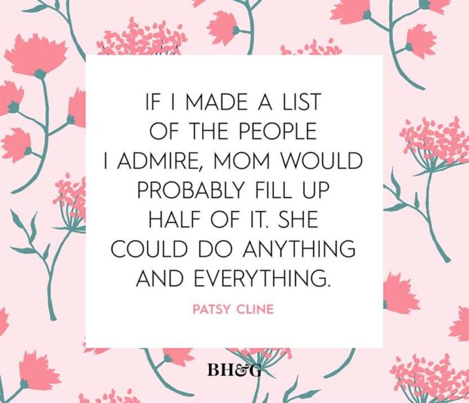 the person i admire the most is my mom quote image