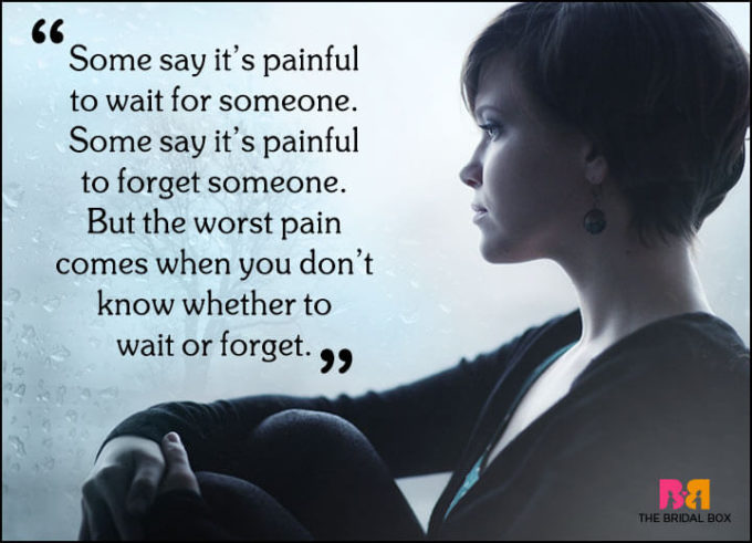 painful quote pic on love