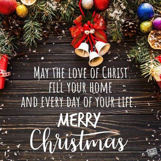 christ love wishes image for xmas