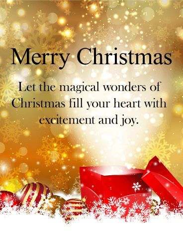 joyful xmas wishes image