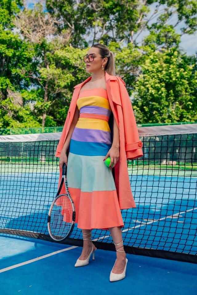 colorful dress ideas for women