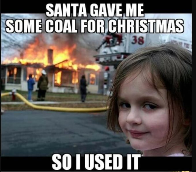 funny girl xmas meme