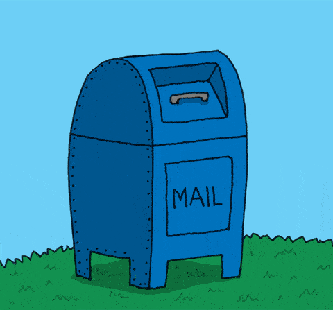 cute love mail animated image for valentines day