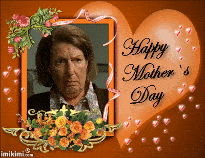 Livia Soprano funny and angry face animated happy mother’s day image
