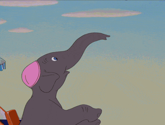 dumbo and his mother animation happy mothers day gif image