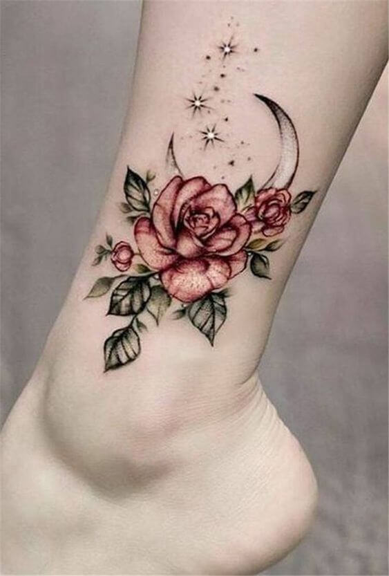 Rose June Flower Simple Black Tattoo Design Line Art, Birth Flower Instant  Download, Tattoo Floral Design, Simple Rose Birth Flower Line Art - Etsy