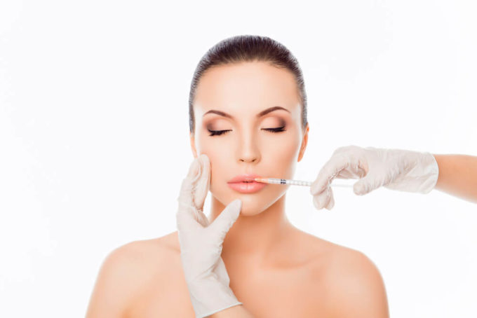 lip filler injection