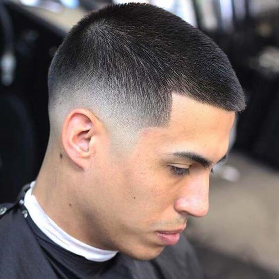 men taper fade haircut style for short hair